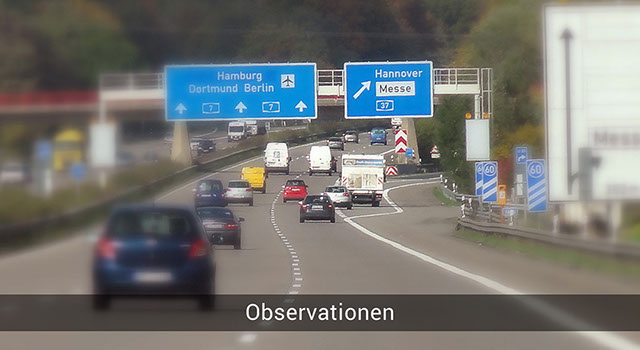 Maßnahmen zur Observation / Überwachung 