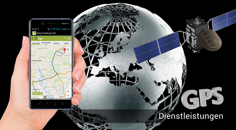GPS-Systeme, Dienstleistung, Verleih- und Montage