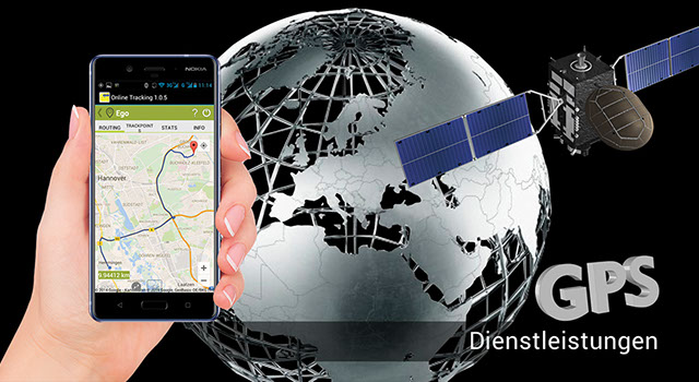 GPS-Systeme, Dienstleistung, Verleih- und Montage
