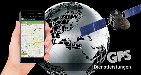 GPS-Systeme, Dienstleistung, Verleih- und Montage