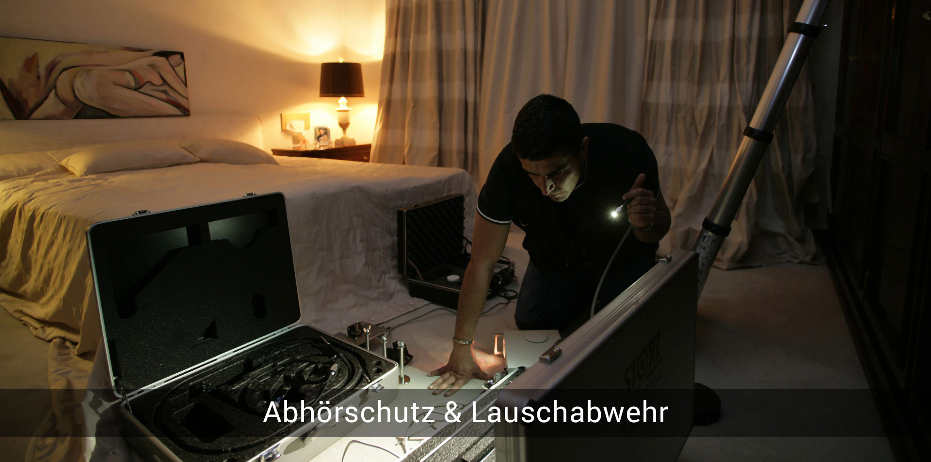 Infos zur Abhörschutz und Lauschabwehr 